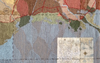 crossroads tapestry - Susan Hart Henegar - Tapestries & Custom Textiles