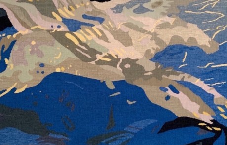 star bucks - Susan Hart Henegar - Tapestries & Custom Textiles