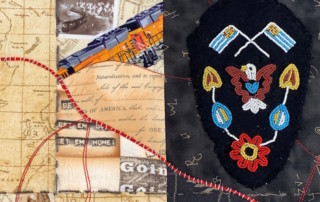 detail road trip - Susan Hart Henegar - Tapestries & Custom Textiles